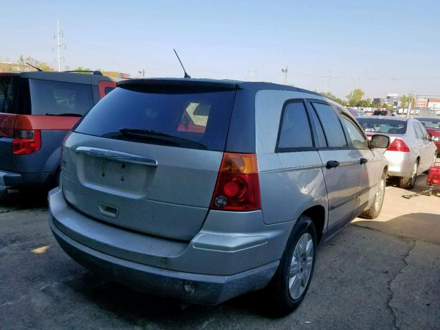 2A8GM48L58R152035 - 2008 CHRYSLER PACIFICA L SILVER photo 4