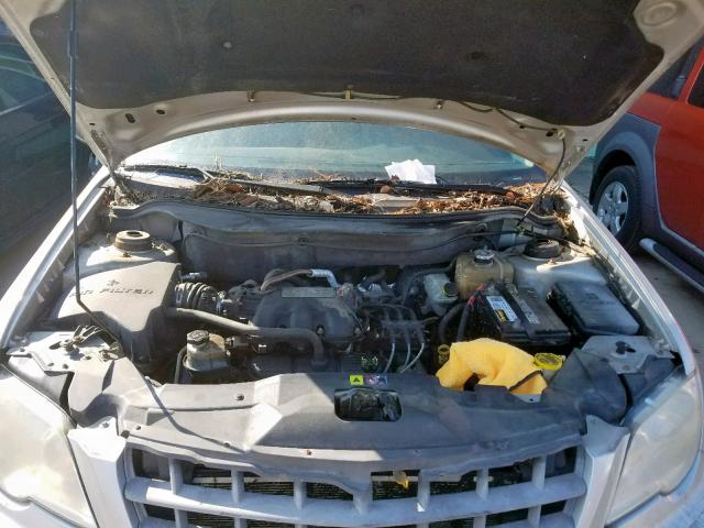 2A8GM48L58R152035 - 2008 CHRYSLER PACIFICA L SILVER photo 7