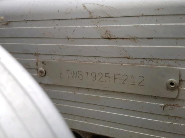 ETW81925E212 - 2012 BENN PONTOON BLUE photo 10