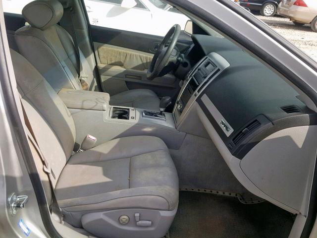 1G6DW677850118295 - 2005 CADILLAC STS GRAY photo 5