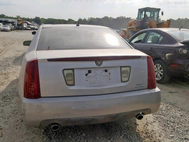 1G6DW677850118295 - 2005 CADILLAC STS GRAY photo 9