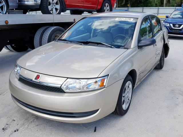 1G8AJ52F44Z214453 - 2004 SATURN ION LEVEL GOLD photo 2