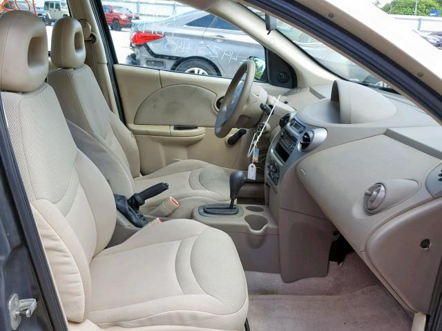 1G8AJ52F44Z214453 - 2004 SATURN ION LEVEL GOLD photo 5