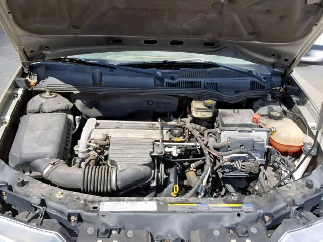 1G8AJ52F44Z214453 - 2004 SATURN ION LEVEL GOLD photo 7