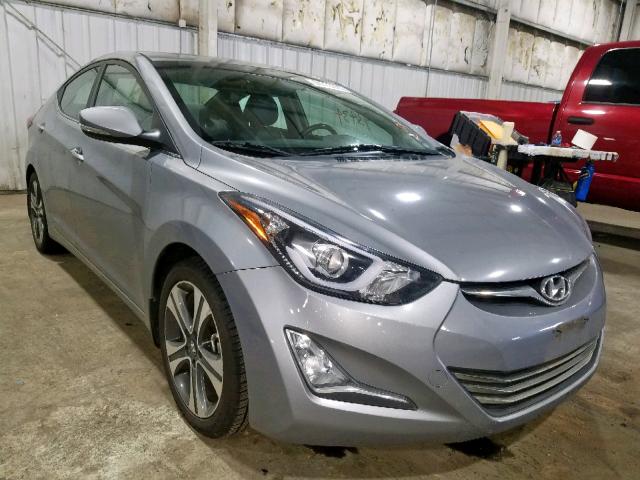 KMHDH4AH5FU235299 - 2015 HYUNDAI ELANTRA SE SILVER photo 1