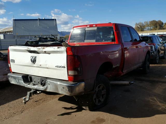 3C6TD5DT1CG266475 - 2012 DODGE RAM 2500 S RED photo 4