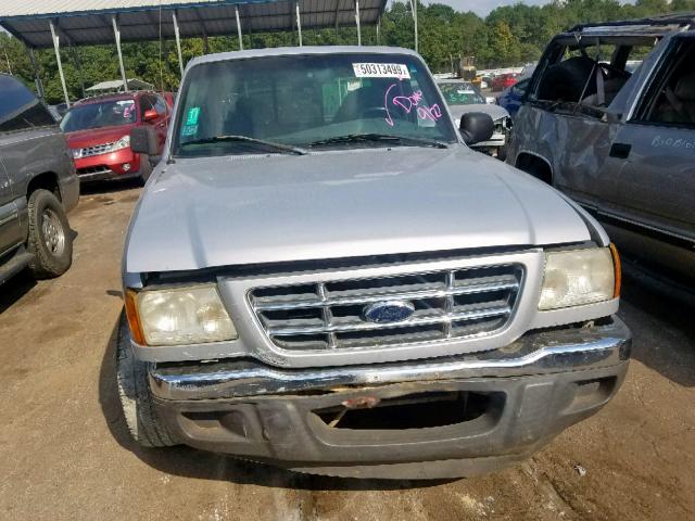 1FTYR14V32PB29767 - 2002 FORD RANGER SUP GRAY photo 9