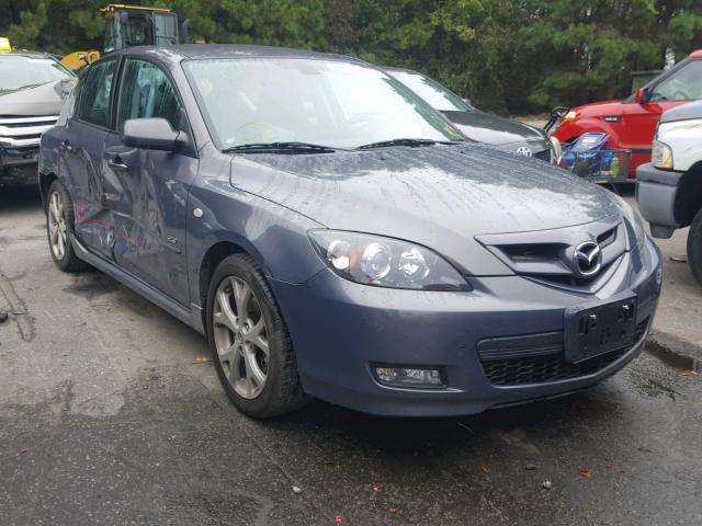 JM1BK343671766215 - 2007 MAZDA 3 HATCHBAC GRAY photo 1