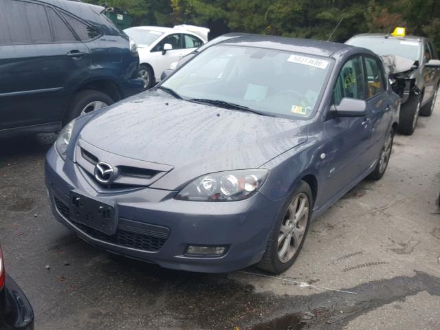 JM1BK343671766215 - 2007 MAZDA 3 HATCHBAC GRAY photo 2