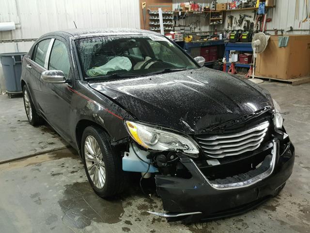 1C3CCBCG3DN745685 - 2013 CHRYSLER 200 LIMITE BLACK photo 1