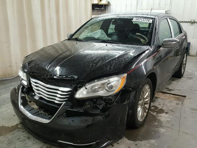 1C3CCBCG3DN745685 - 2013 CHRYSLER 200 LIMITE BLACK photo 2