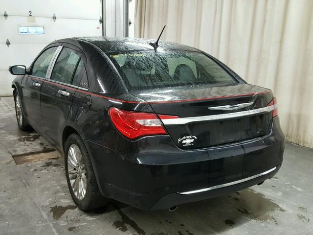 1C3CCBCG3DN745685 - 2013 CHRYSLER 200 LIMITE BLACK photo 3