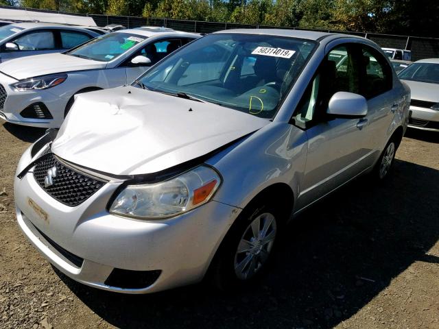 JS2YC412885106203 - 2008 SUZUKI SX4 GRAY photo 2