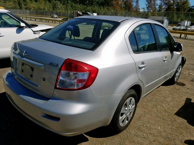 JS2YC412885106203 - 2008 SUZUKI SX4 GRAY photo 4