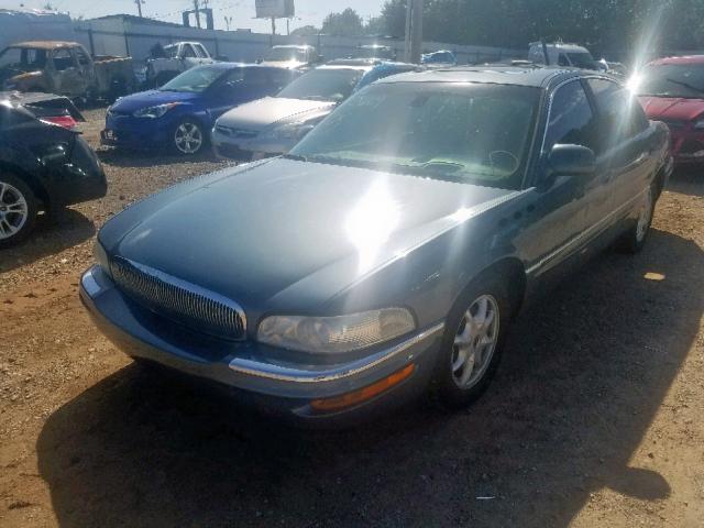 1G4CU541044110669 - 2004 BUICK PARK AVENU BLUE photo 2