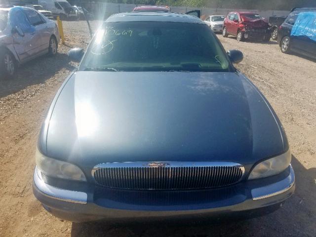 1G4CU541044110669 - 2004 BUICK PARK AVENU BLUE photo 9