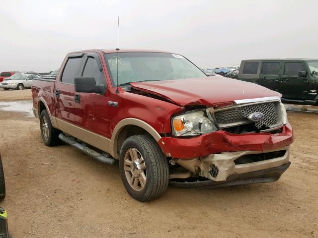 1FTPW12V97KC13524 - 2007 FORD F150 SUPER RED photo 1