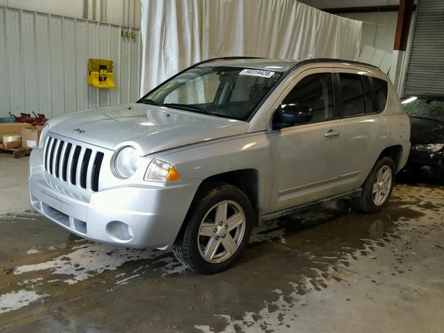 1J4NF4FB6AD611742 - 2010 JEEP COMPASS SP SILVER photo 2