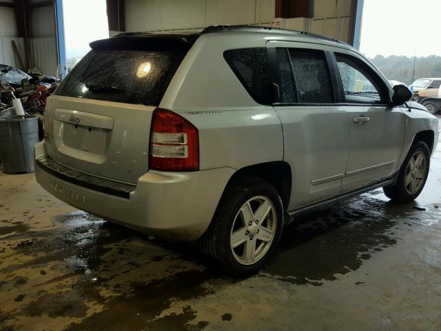 1J4NF4FB6AD611742 - 2010 JEEP COMPASS SP SILVER photo 4