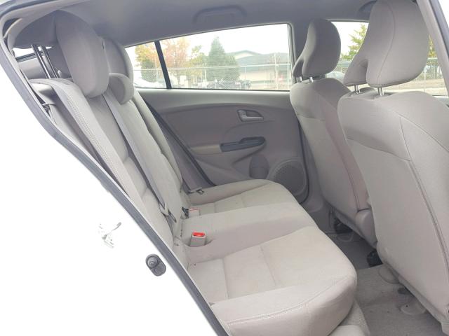 JHMZE2H57DS006827 - 2013 HONDA INSIGHT LX WHITE photo 6