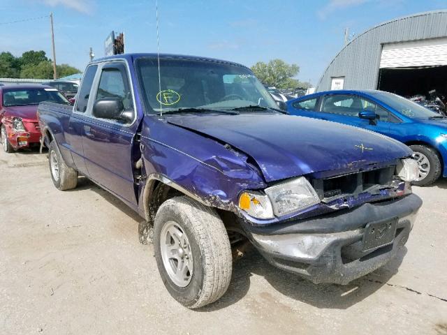 4F4YR16U11TM01993 - 2001 MAZDA B3000 CAB BLUE photo 1