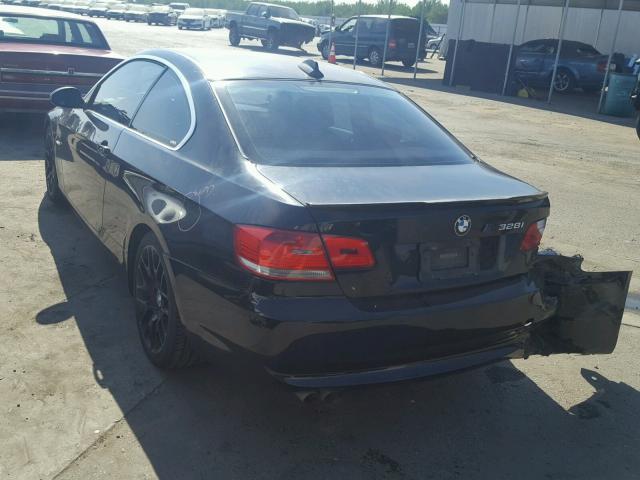 WBAWV13517PK48104 - 2007 BMW 328 I SULE BLACK photo 3