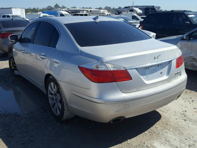 KMHGC46E99U040935 - 2009 HYUNDAI GENESIS 3. GRAY photo 3