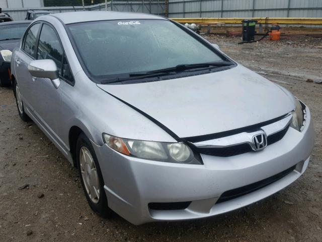 JHMFA36259S008340 - 2009 HONDA CIVIC HYBR SILVER photo 1