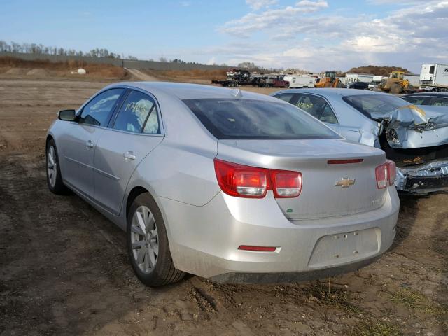 1G11E5SL7EF265618 - 2014 CHEVROLET MALIBU 2LT SILVER photo 3