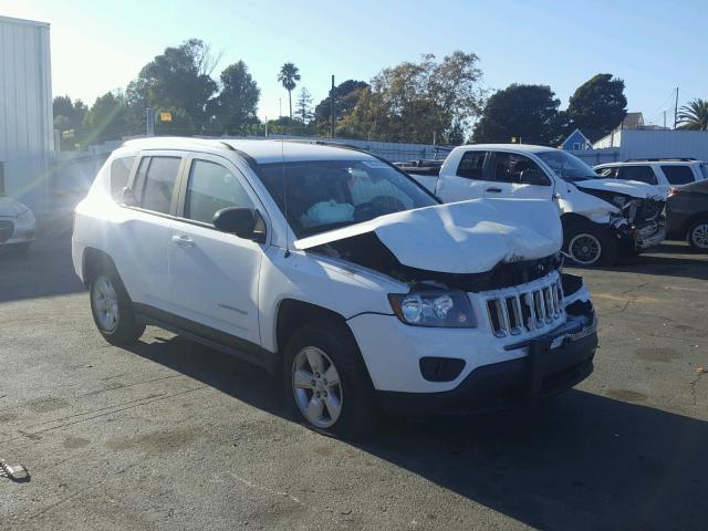 1C4NJCBA2FD436912 - 2015 JEEP COMPASS SP თეთრი ფოტო 1