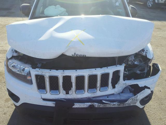 1C4NJCBA2FD436912 - 2015 JEEP COMPASS SP თეთრი ფოტო 7