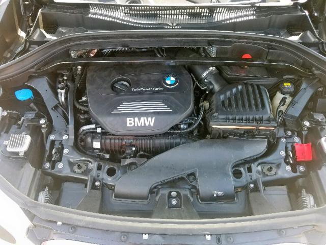 WBXHT3C37GP885724 - 2016 BMW X1 XDRIVE2 BURGUNDY photo 7