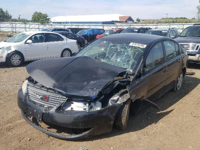 1G8AJ52F25Z136420 - 2005 SATURN ION LEVEL BLACK photo 2