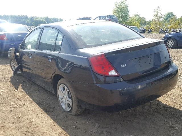 1G8AJ52F25Z136420 - 2005 SATURN ION LEVEL BLACK photo 3