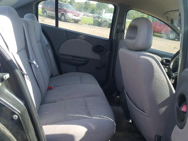 1G8AJ52F25Z136420 - 2005 SATURN ION LEVEL BLACK photo 6