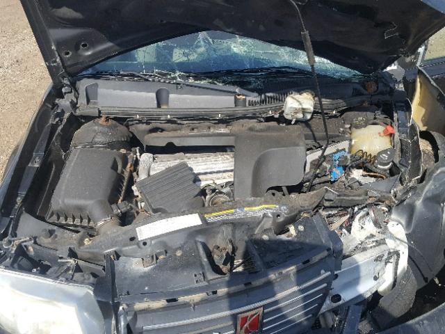 1G8AJ52F25Z136420 - 2005 SATURN ION LEVEL BLACK photo 7