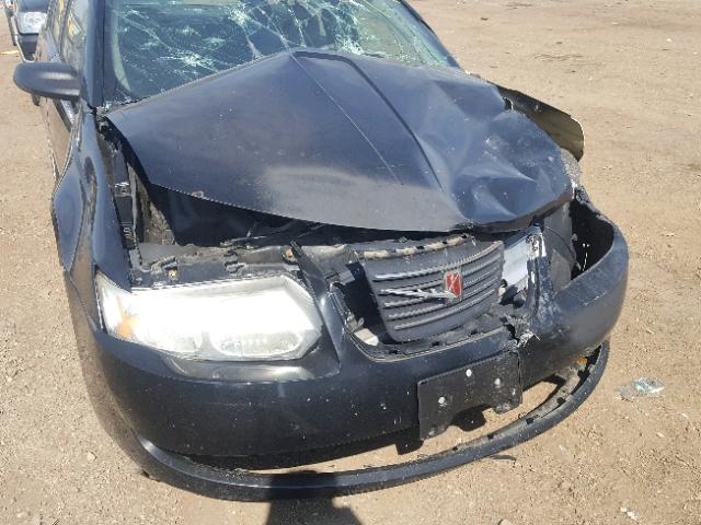 1G8AJ52F25Z136420 - 2005 SATURN ION LEVEL BLACK photo 9