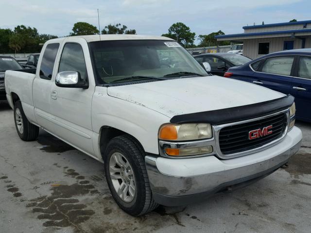 2GTEC19V021275330 - 2002 GMC NEW SIERRA WHITE photo 1