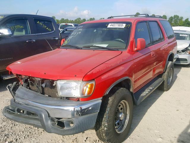 JT3GN86R6X0112577 - 1999 TOYOTA 4RUNNER SR RED photo 2