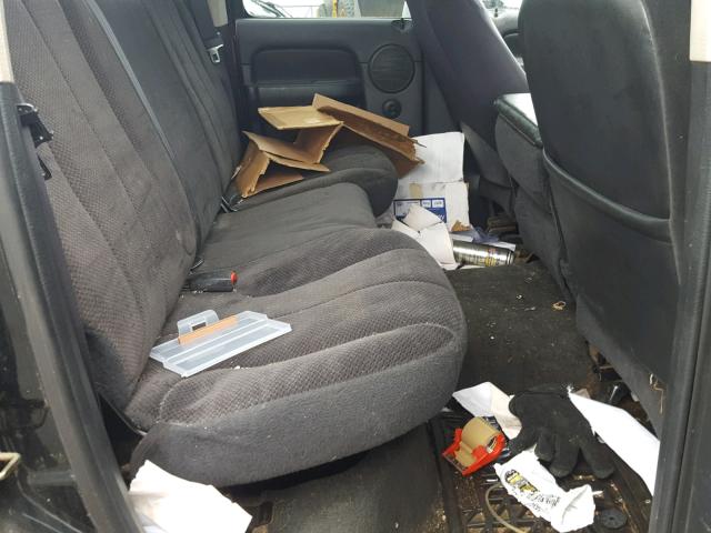 3D7KU28D93G714926 - 2003 DODGE RAM 2500 S შავი ფოტო 6