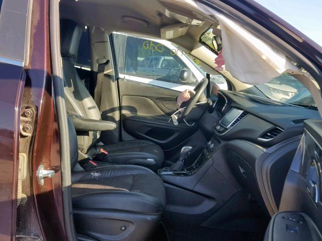 KL4CJASB2HB210592 - 2017 BUICK ENCORE PRE BLACK photo 5