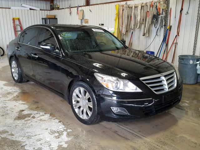 KMHGC46E99U020376 - 2009 HYUNDAI GENESIS 3. BLACK photo 1