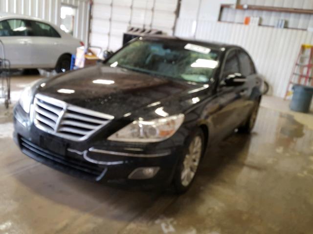 KMHGC46E99U020376 - 2009 HYUNDAI GENESIS 3. BLACK photo 2