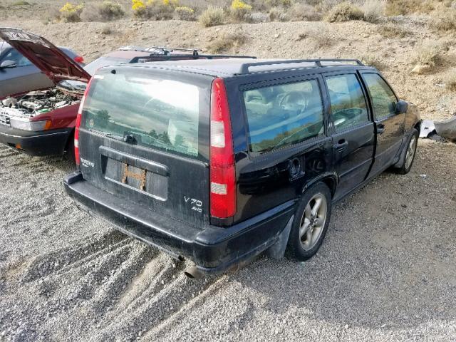 YV1LW5646W2425765 - 1998 VOLVO V70 GLT BLACK photo 4