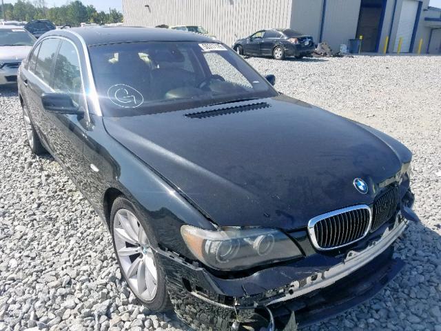 WBAHN83537DT68778 - 2007 BMW 750 BLACK photo 1