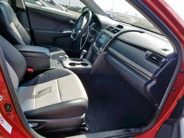 4T1BF1FK8CU536273 - 2012 TOYOTA CAMRY BASE RED photo 5