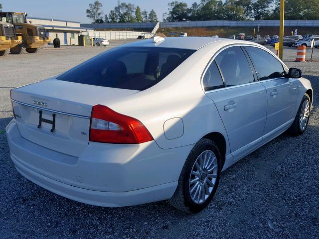 YV1AS982471036362 - 2007 VOLVO S80 3.2 WHITE photo 4