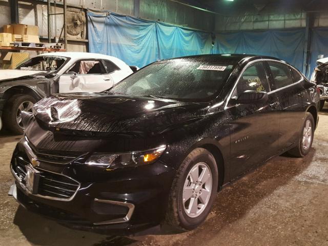 1G1ZB5ST8HF219442 - 2017 CHEVROLET MALIBU LS 黑色 照片 2