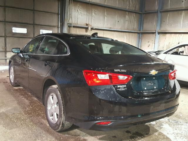 1G1ZB5ST8HF219442 - 2017 CHEVROLET MALIBU LS 黑色 照片 3
