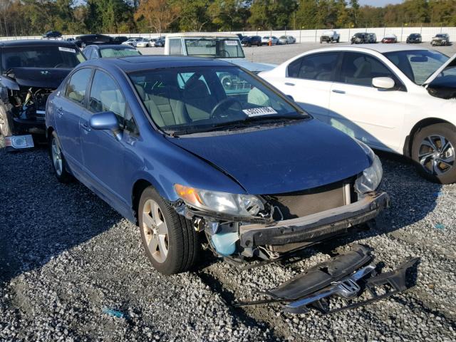 1HGFA16828L029246 - 2008 HONDA CIVIC BLUE photo 1